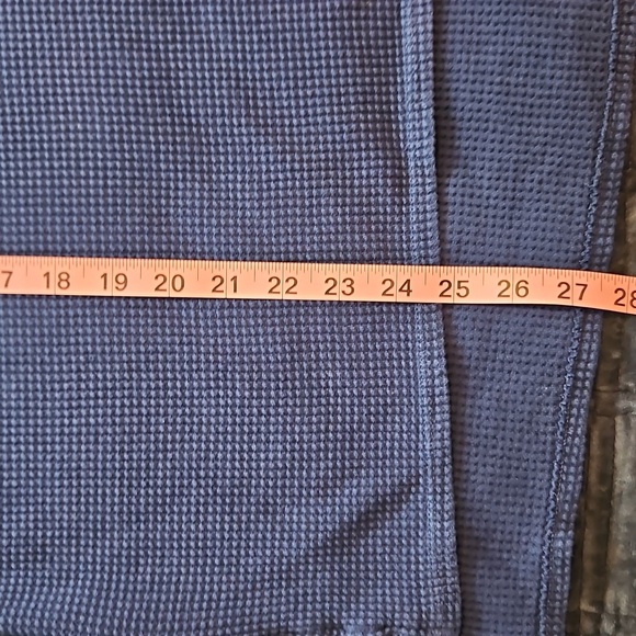 🌟 OFFLINE by Aerie WOW! Waffle Henley Tee | Navy Blue L - Picture 7 of 7